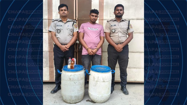 ডিএনসির অভিযানে চোলাইমদ ও ওয়াশ উদ্ধার, একজন গ্রেপ্তার