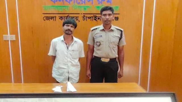 রহনপুরে ডিএনসির অভিযানে ইয়াবাসহ যুবক গ্রেপ্তার