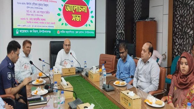 সবুজ বাংলাদেশ গড়ার উদ্যোগে বৃক্ষরোপণ অভিযান ও বৃক্ষমেলা উদ্বোধন