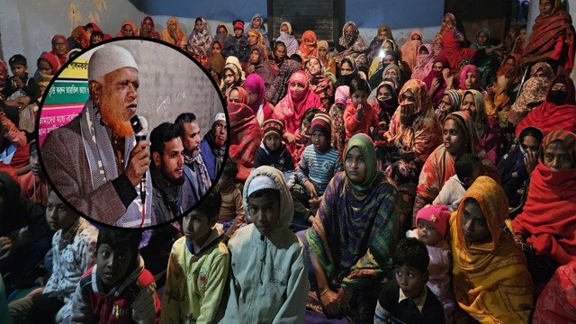 চাঁপাইনবাবগঞ্জের পিটিআই এলাকার নারীদের সাথে বুলবুলের উঠান বৈঠক