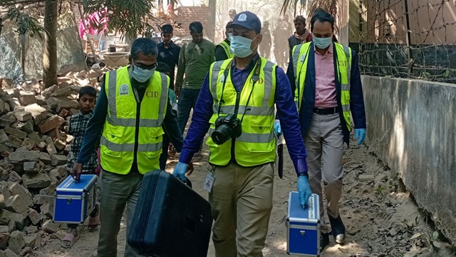 ছিন্ন-বিচ্ছিন্ন মরদেহ, ঘটনাস্থলে সিআইডির ইউনিট, চলছে আলামত সংগ্রহ