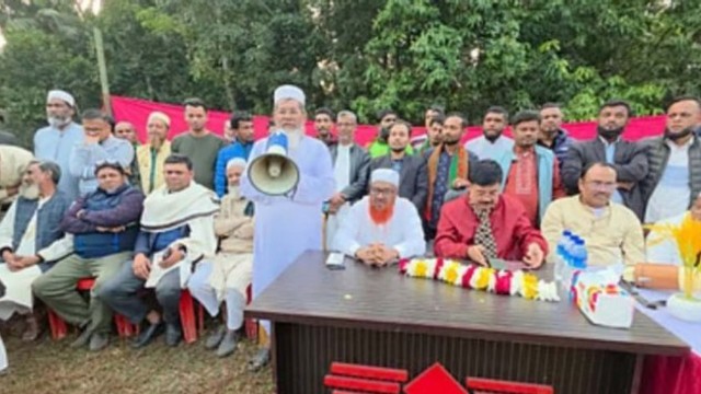 সাবেক উপদেষ্টা মাহফুজের ভাই শাপলা কলি, ধানের শীষে গণসংযোগে বাবা