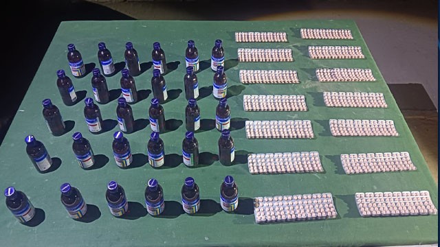 শিবগঞ্জ সীমান্তে বিপুল পরিমাণ মাদকদ্রব্য জব্দ