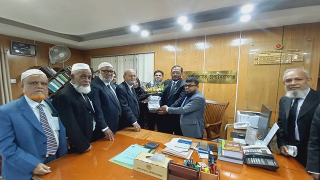 জেলা প্রশাসকের সাথে পিপি ও জিপিদের সৌজন্য সাক্ষাৎ