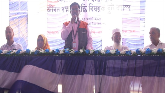 কৈশোরকালীন স্বাস্থ্য, পুষ্টি ও জীবন দক্ষতা বৃদ্ধিতে হরিপুর বালিকা উচ্চ বিদ্যালয়ে বুট ক্যাম্প