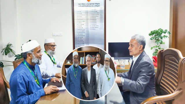 রহনপুর–ঢাকা রুটে আন্তঃনগর ট্রেনের দাবিতে মন্ত্রীর সঙ্গে এমপির সাক্ষাৎ