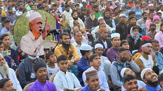 চরবাগডাঙ্গায় নির্বাচনী সমাবেশে জনসমুদ্র, 'দাঁড়িপাল্লা'র পক্ষে গণজোয়ার