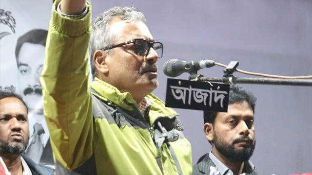 বিএনপি নেতা সাদরুলের নেতৃত্বে চামাগ্রামে হারুনের নির্বাচনী সমাবেশ