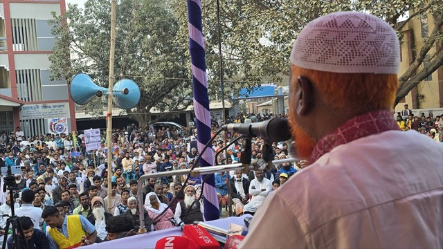 ইসলামপুরে দাঁড়িপাল্লা প্রতীকের প্রার্থী বুলবুলের নির্বাচনী জনসভা অনুষ্ঠিত