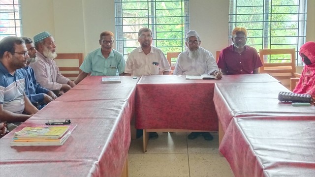 নাচোলের বর্দ্ধাইচন্ডিপুর বাইলকাপাড়া আলিম মাদ্রাসায় অভিভাবক সমাবেশ অনুষ্ঠিত