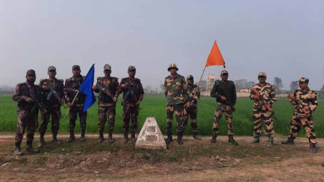 তেলকুপি সীমান্তে বিএসএফের গুলির ঘটনায় বিজিবির প্রতিবাদ