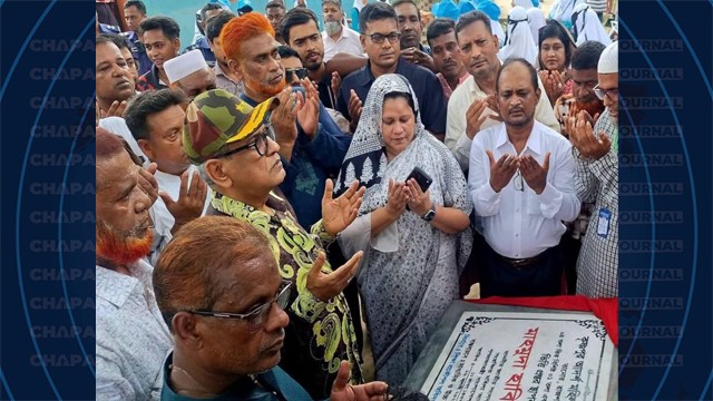 তানোরে তিন শিক্ষা প্রতিষ্ঠানের ভবন উদ্বোধন ও ভিত্তিপ্রস্তর স্থাপন